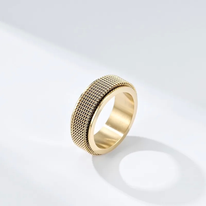 versace men's jewelry "Authentic Vintage Hip-Hop Stainless Steel Men's Rings – Geometric Statement with does swarovski have men's jewelry Simple Elegance" okos men's jewelry