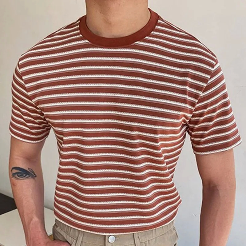 what is size 0 women's Vintage Luxury Men's Stripe T-Shirt – women's clothing dick's sporting goods Genuine Shiny Glistening Tee with Premium Feel women's clothing toppers