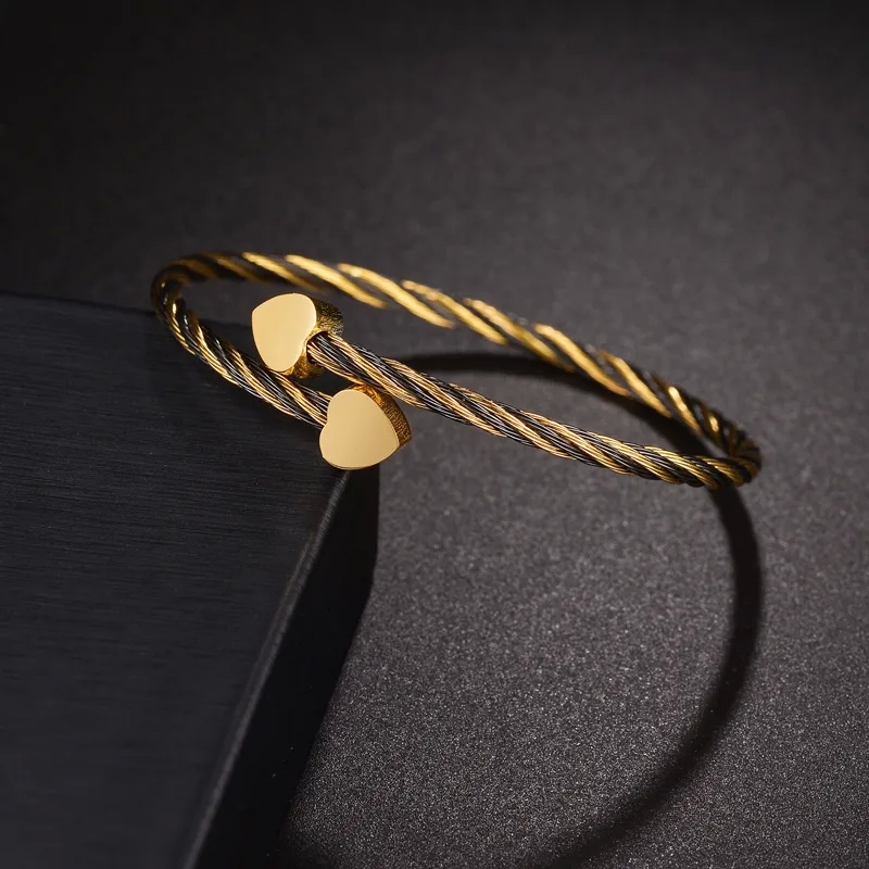 why do guys wear jewelry "Limited men's necklace 14k gold Edition Grunge-Inspired 18K Gold Plated 304 Stainless Steel Twisted Cable Men's Bracelet – Sustainable Affordable Luxe" peoples men's jewelry