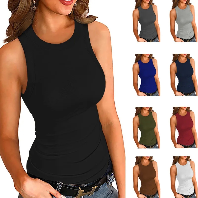 women's clothing 2 piece sets "Authentic Wholesale Women's Racerback Tank Tops women's clothing uk – Best Eye-Catching Solid Color Fashion Tops" popular women's clothing brands