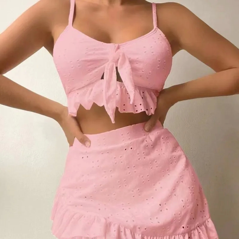 women's clothing express inc Luxury Modern Women's Bespoke 2-Piece Solid Color Bikini Set – Edgy xl women's clothing & Authentic Swimwear women's clothing for travel