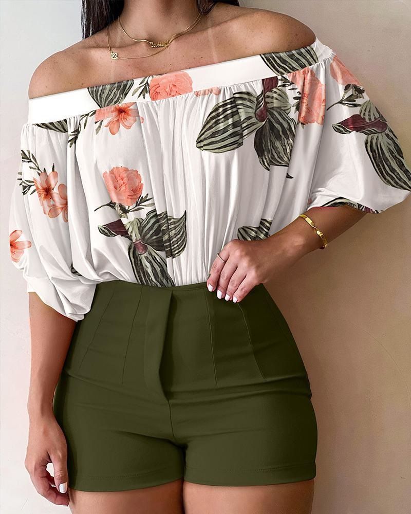 women's clothing harrods Rustic Refined Women's Casual Stripe Floral Polyester Shorts Set women's dresses 00 – Sleek & Stylish women's clothing stores nearby