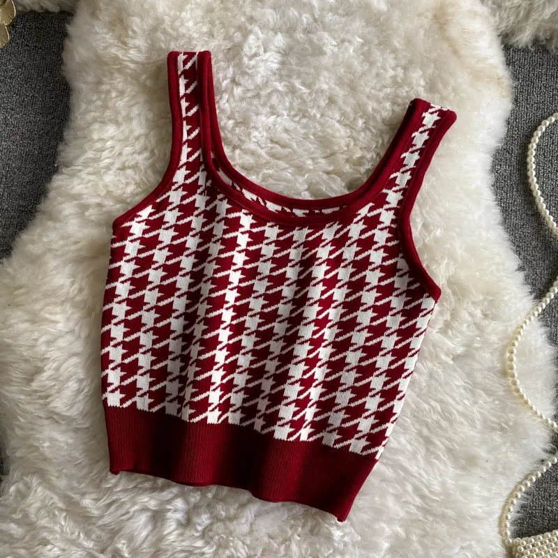 women's clothing in afghanistan "Rare Adjustable Retro xhosa women's clothing Square-Neck Cropped Jacquard Camisole – Festival Glam Vibe" women's clothing resale
