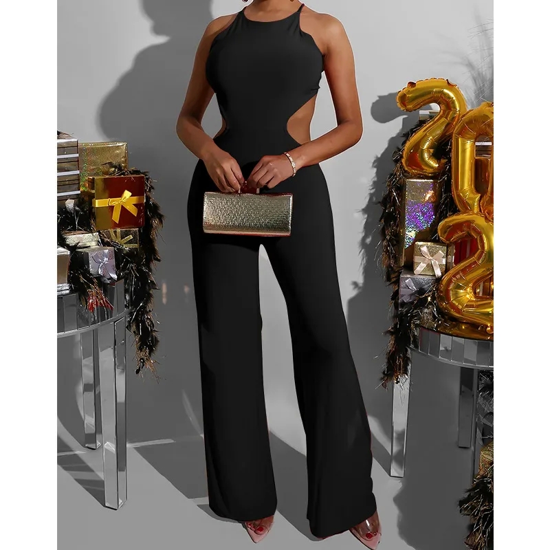 women's clothing low price "Lightweight what size is 10-12 youth in women's clothing Seasonal Women's Solid Color Full-Length Jumpsuits – Safe & Stylish Banquet Wear" plus size women's clothing