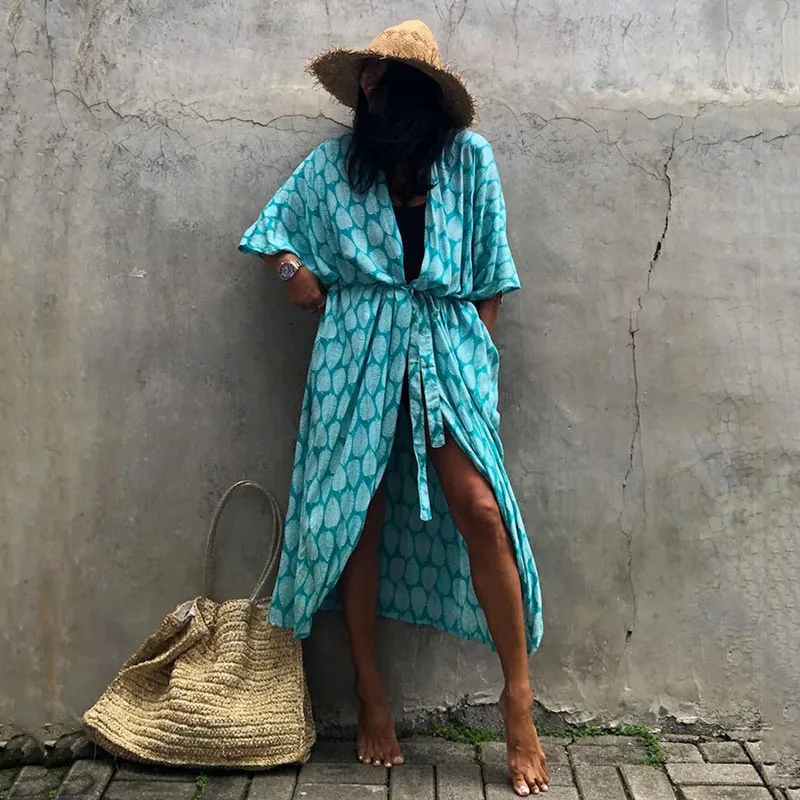 women's clothing made in usa "Exclusive Lightweight Women's Beach Cover-Ups: 60's era women's clothing Multifunctional Tarnish-Resistant Color Block Print" chic women's clothing
