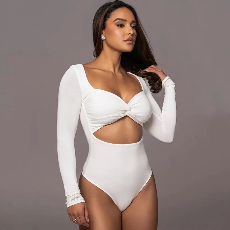 women's clothing yarrawonga Eco-Chic Glossy Bodysuits | Recycled Streetwear with Contrast young women's clothing brands Binding | Branded Women's Fashion vince women's clothing