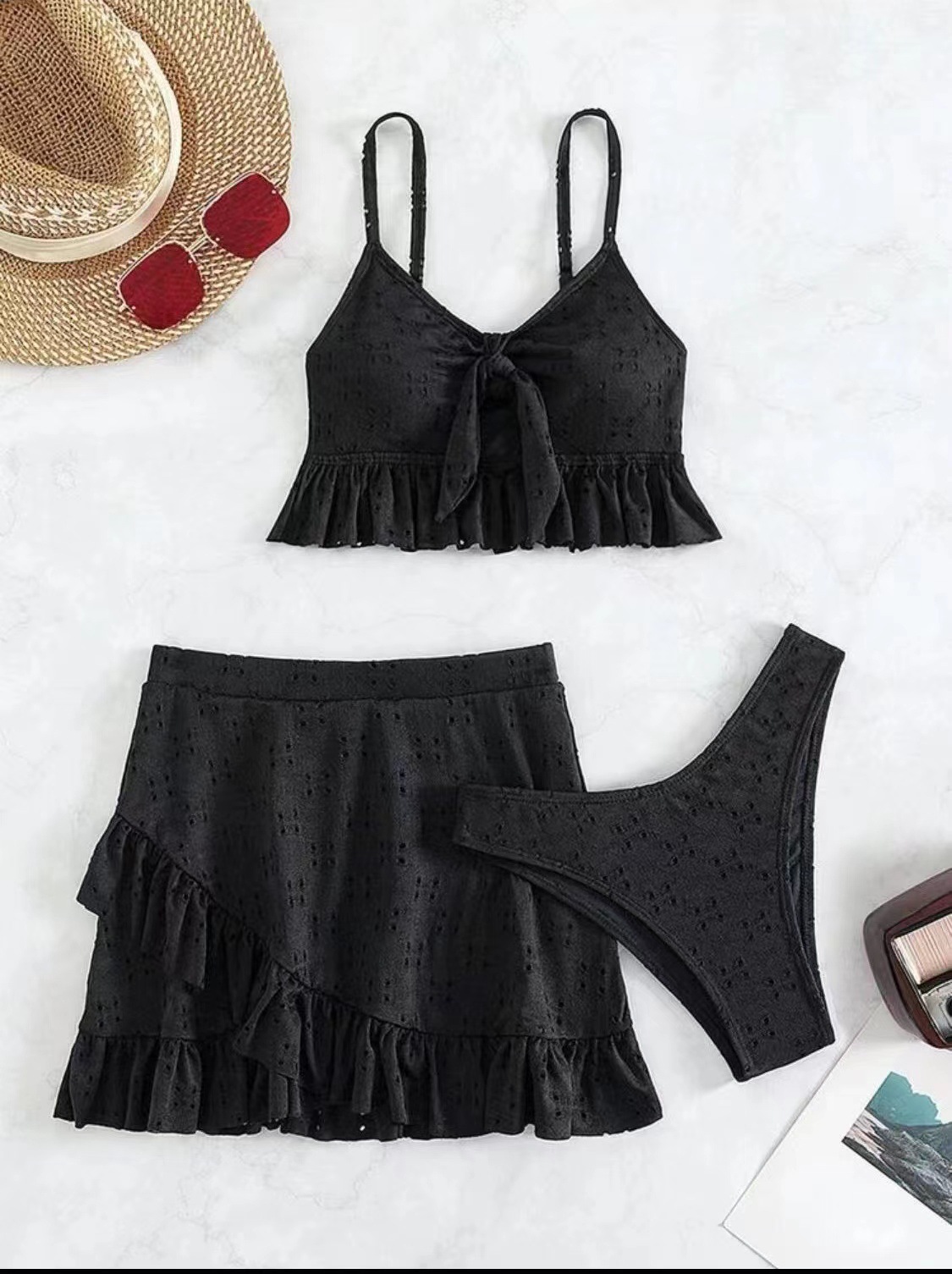 women's internet clothing stores Luxury Modern Women's Bespoke 2-Piece Solid Color high end women's clothing Bikini Set – Edgy & Authentic Swimwear online women's clothing canada