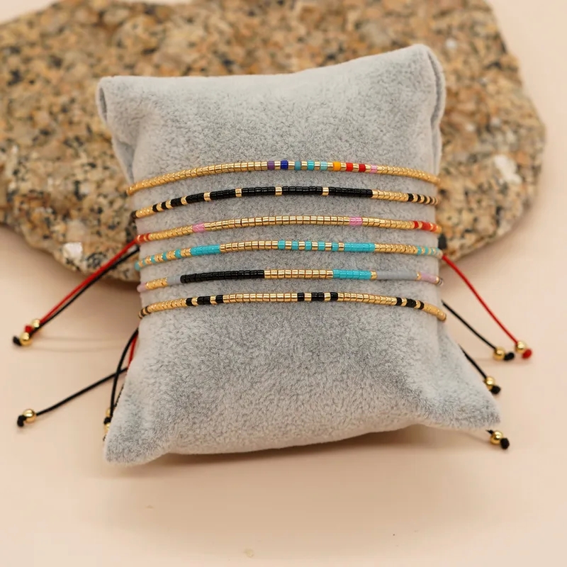 xuping fashion jewelry "Limited Edition Retro Multicolor Seed Bead fashion jewelry hsn code Bracelets – Lightweight Chic Glam Affordable Gift" 2000s fashion jewelry