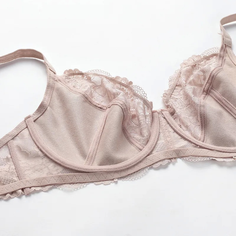 young women's clothing Elegant Bold Design Fine Lace Push-Up shop women's clothing Bra with Adjustable Steel Rings – Large Size, Breathable & Stylish women's clothing queensgate