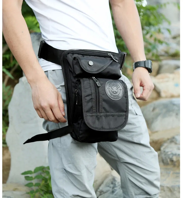 18 gallon trash bags Elegant Multifunctional Nylon Waist & Leg Hanging Bag for Outdoor Travel, Sports, and Mountaineering – jw pei bags Exquisite Design bags 2000s