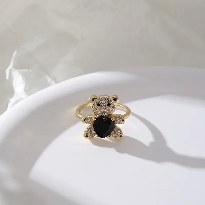 18k gold fine jewelry "Eco-Luxe Boho Animal Copper Zircon Open Ring – fine jewelry logo Branded & Sustainable Statement Piece" fine jewelry drop earrings