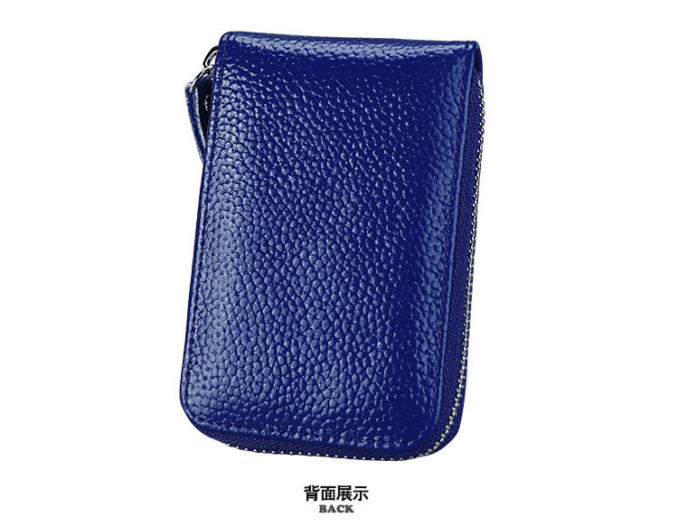 31 bags Sparkling Tarnish-Resistant Leather Card Holder - Edgy Multi-Function Zipper Organizer & Coin bags end Purse 8b+ chalk bags