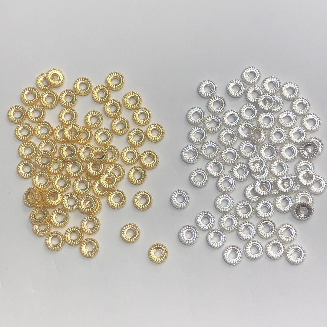 8mm silver beads for jewelry making 