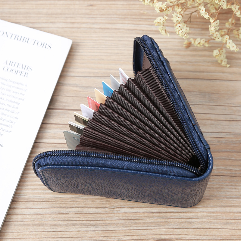 affordable Authentic Korean Mini Multi-Position Organ Card Holder – Stylish, Formal, and high-quality Affordable Gift Idea masculine