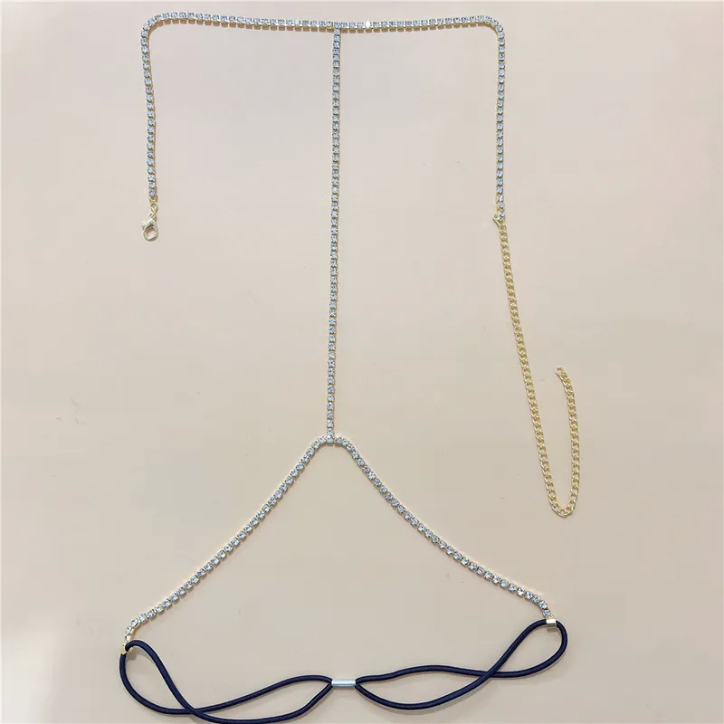 early 2000s fashion jewelry "Ethically Made Artisanal fashion jewelry rings Leaf Body Chain - Adjustable Sustainable Affordable Luxury with Rhinestone Inlay" quality fashion jewelry ring