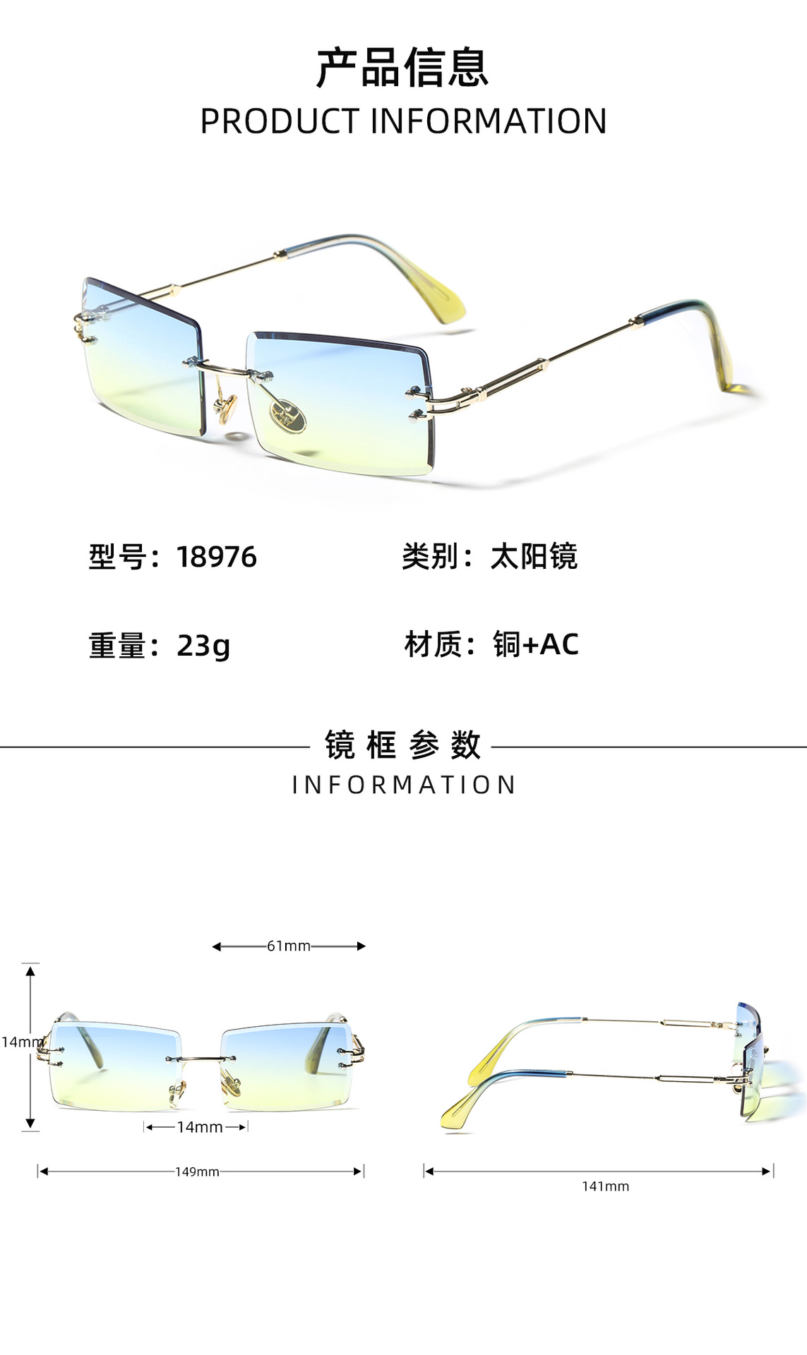 exquisite Wholesale Retro Bohemian Diamond-Trim Transparent Glasses – affordable gift Durable & High-End Jewelry Accessories hypoallergenic