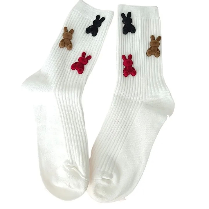 fashion 7 jewelry "Wholesale Boho Chic Rabbit Cotton Crew Socks – Romantic & Affordable fashion accessories of luzon Fashion for Women" kaila fashion accessories manufacturing
