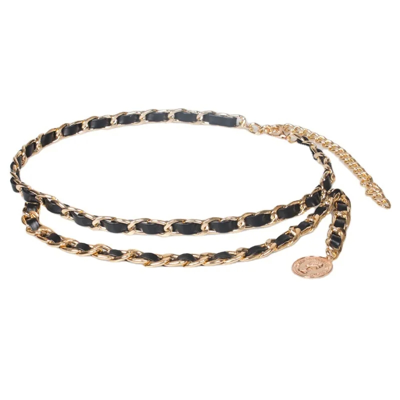 fashion accessories company "Wholesale fashion accessories wholesale suppliers Vintage Coin Pendant Braided Waist Chain – Timeless Elegance & Retro Charm by NihaoJewelry" fashion accessories names