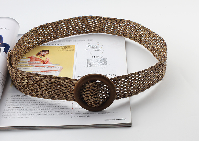 fashion accessories definition Limited-Time Minimalist Korean Cotton & fashion accessories philippines Linen Belt with Wooden Buckle - Weatherproof Women's Decorative Accessory upcycled fashion accessories
