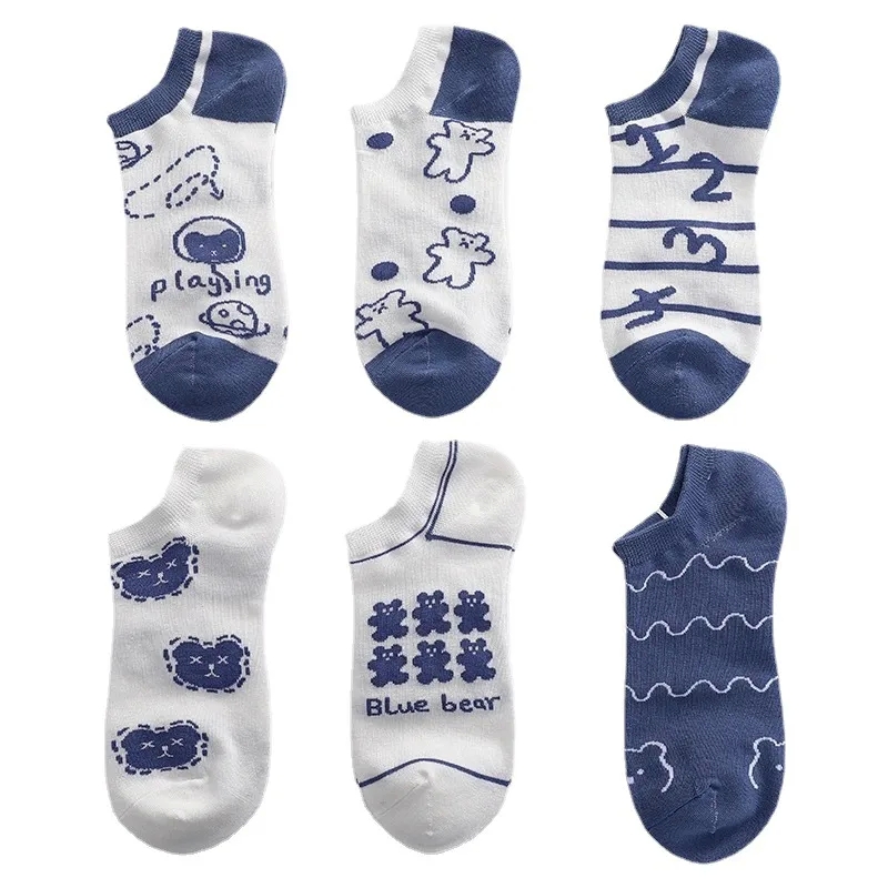 fashion accessories for primary 3 Wholesale Earthy Blue fashion and accessories Bear Socks – Cheap College Style Short Socks for Women Fast Spring & Summer Fashion list of tools and equipment in fashion accessories