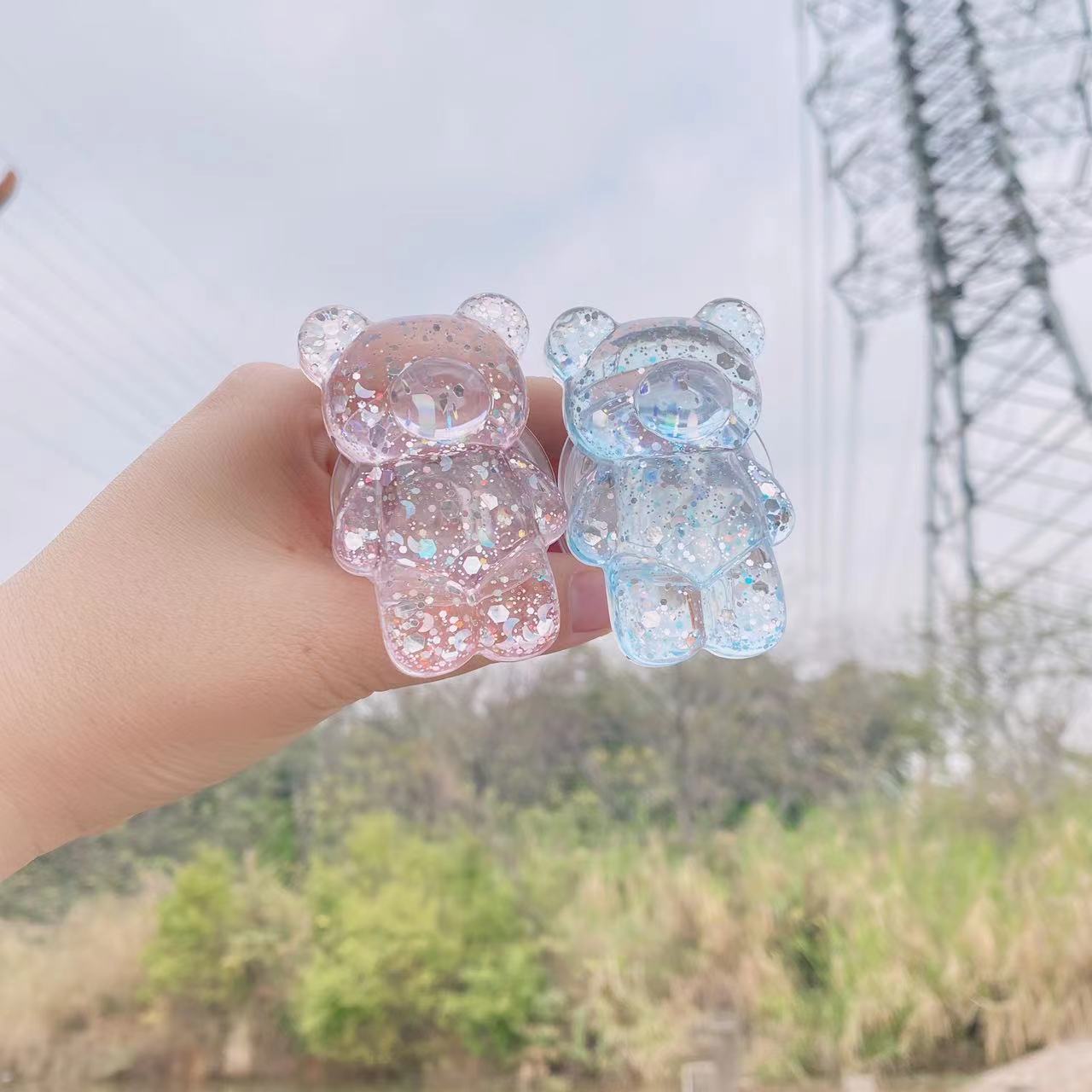 fashion accessories keychain Exclusive Adjustable Tribal Glitter Bear Phone Stand – fashion accessories module quarter 2 Best Creative Airbag Folding Support Bracket, Wholesale Deal zirconia fashion accessories