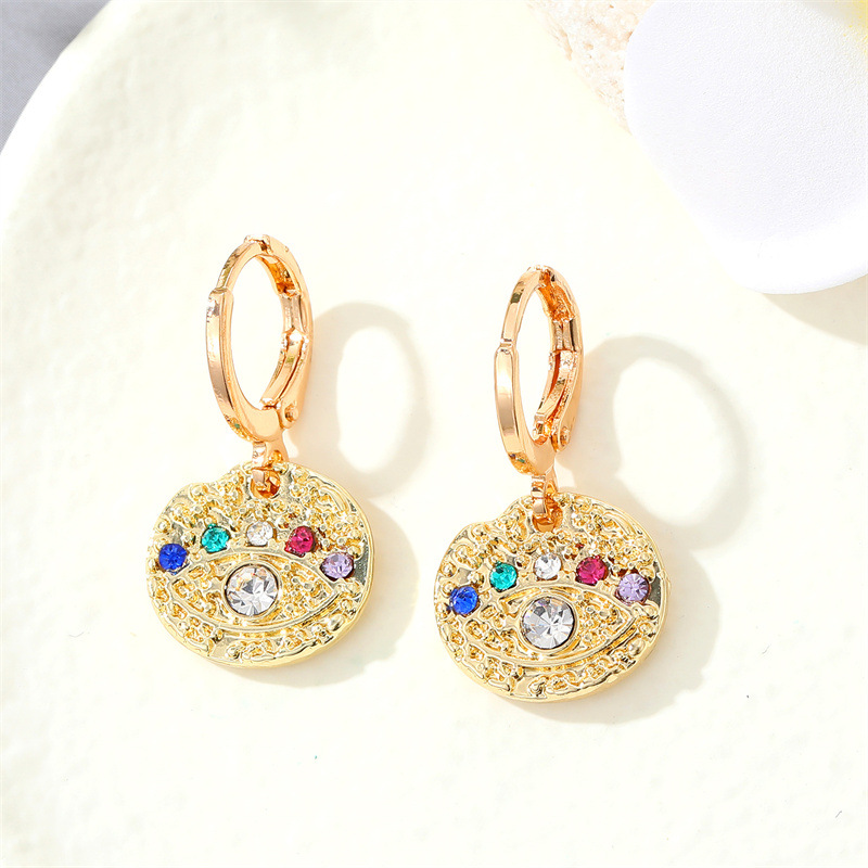 fashion jewelry men Luxury Retro Geometric Rhinestone Drop Earrings – Modern fashion jewelry tarnish Ethnic Style Statement Jewelry for Women fashion jewelry wholesale china