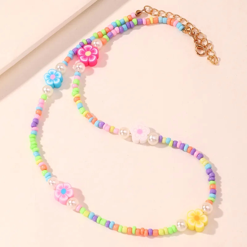 fashion jewelry thailand "Exclusive Adjustable Handcrafted Fruit Miyuki Bead Necklace for kushal's fashion jewelry vijayawada Kids – Wholesale Daily Wear Jewelry" valentino fashion jewelry