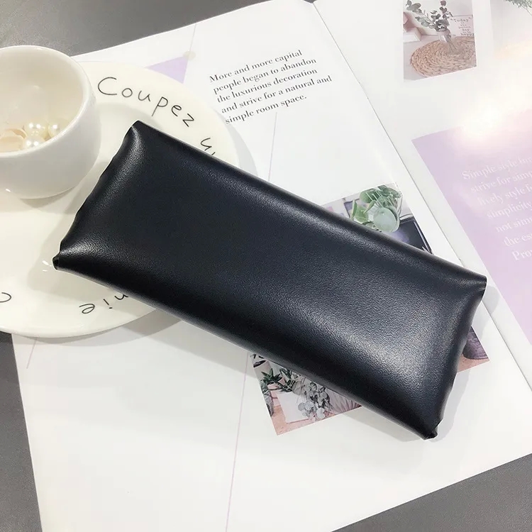 fashion must-have "Boho Chic Matte skin-friendly Leather Glasses Case – Playful Durable & Affordable Handmade Eyeglass Holder" non-toxic