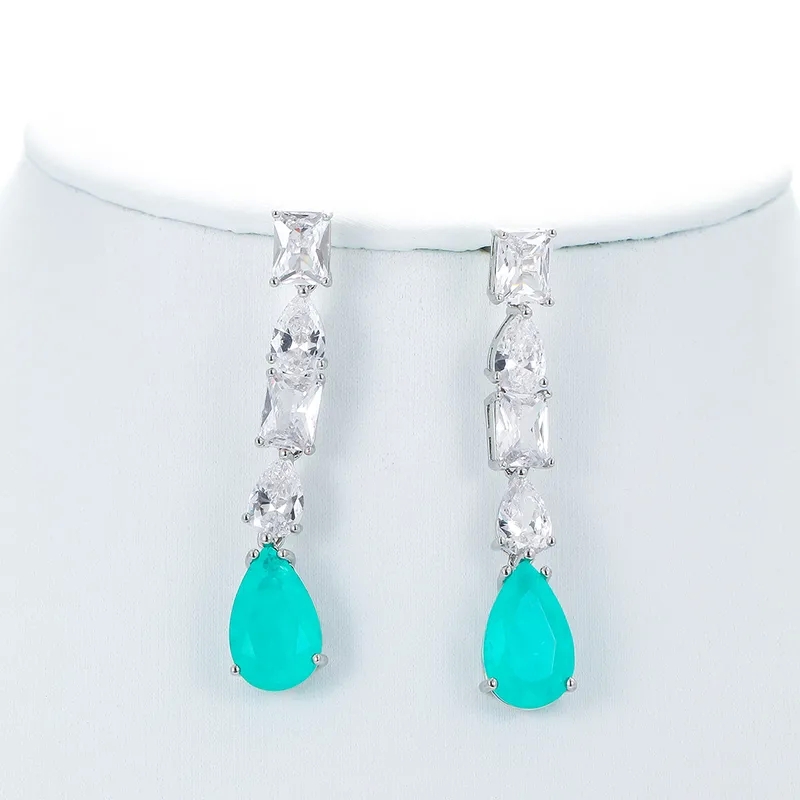 fine jewelry nyc "Chic fine jewelry etsy Matte Copper Drop Earrings with Ethically Sourced Gemstones – Heritage-Inspired Elegance" collections fine jewelry