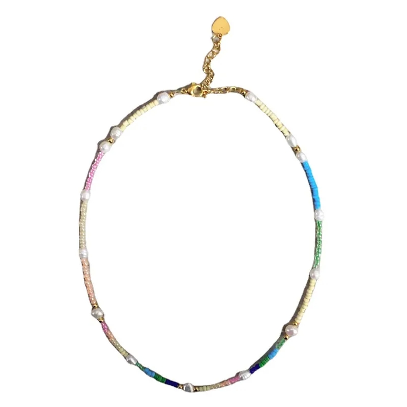 fine jewelry vs imitation jewelry "Wholesale Playful Multicolor Pearl Titanium levy's fine jewelry Steel Necklace – Fast Classic Affordable Gift" quest fine jewelry