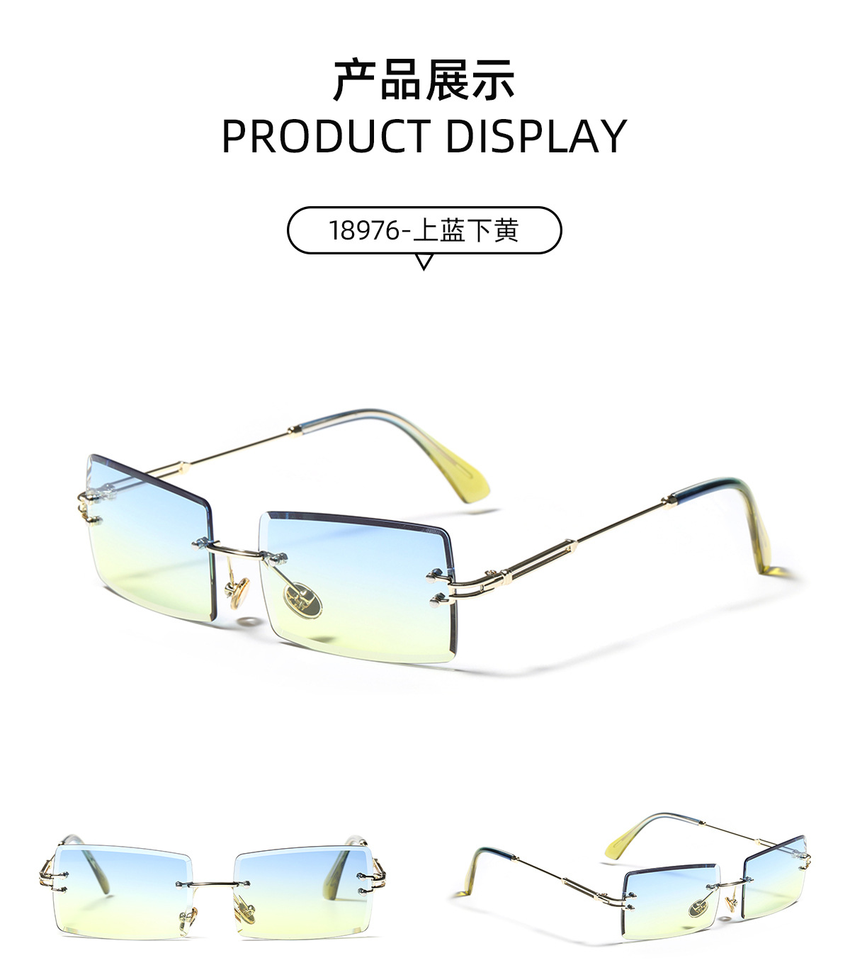 genuine Wholesale Retro Bohemian affordable luxury Diamond-Trim Transparent Glasses – Durable & High-End Jewelry Accessories affordable chic