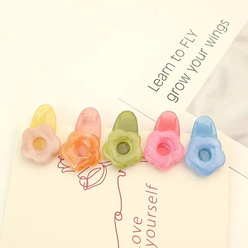 hair accessories long hair "Boho Chic Lightweight Acetic Acid Flower Hair Clip – Delicate claire's hair accessories & Bold Handmade Accessory for Daily Wear" japanese hair accessories