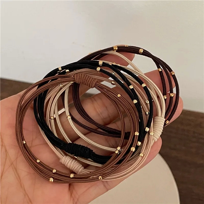 hair accessories unique "Exclusive Artisan Round Hair Tie – Simple Elegance with Polished hair clips 99 cent store Finish Wholesale 1-Piece Crafted Design" hair accessories uses