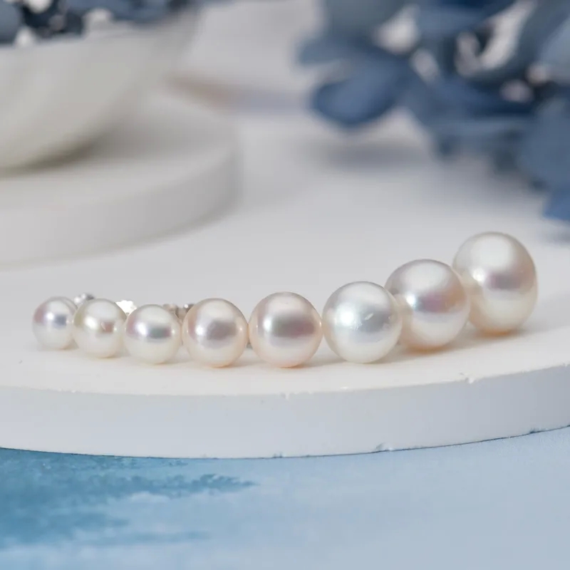 high end jewelry stores london "Vintage Unisex high end nose jewelry Freshwater Pearl Stud Earrings – Elegant Fashionable Shiny Pearl Inlay for Best Style" sell high end jewelry