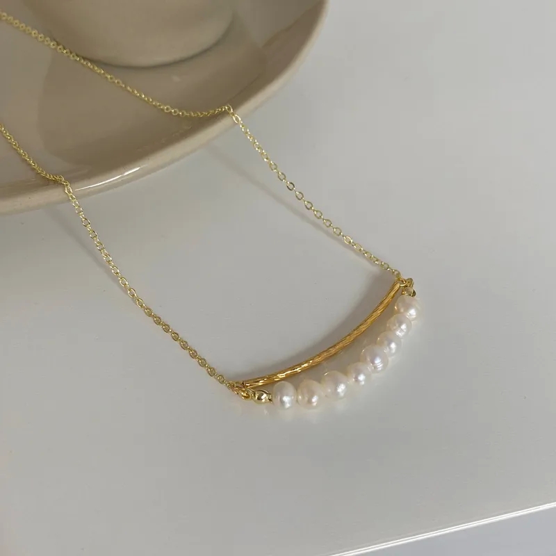 is 925 silver fine jewelry "Ethical Minimalist Geometric Freshwater outlier body piercing and fine jewelry Pearl Necklace – Affordable Edgy Chic Jewelry" embark fine jewelry