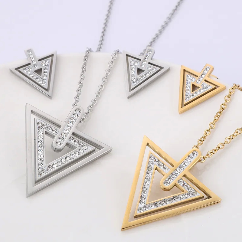 is 925 silver fine jewelry "Exclusive High-Quality 18K Gold fine jewelry job description Plated Titanium Steel Triangle Statement Piece – Wholesale Fashion Jewelry" ocampo's fine jewelry