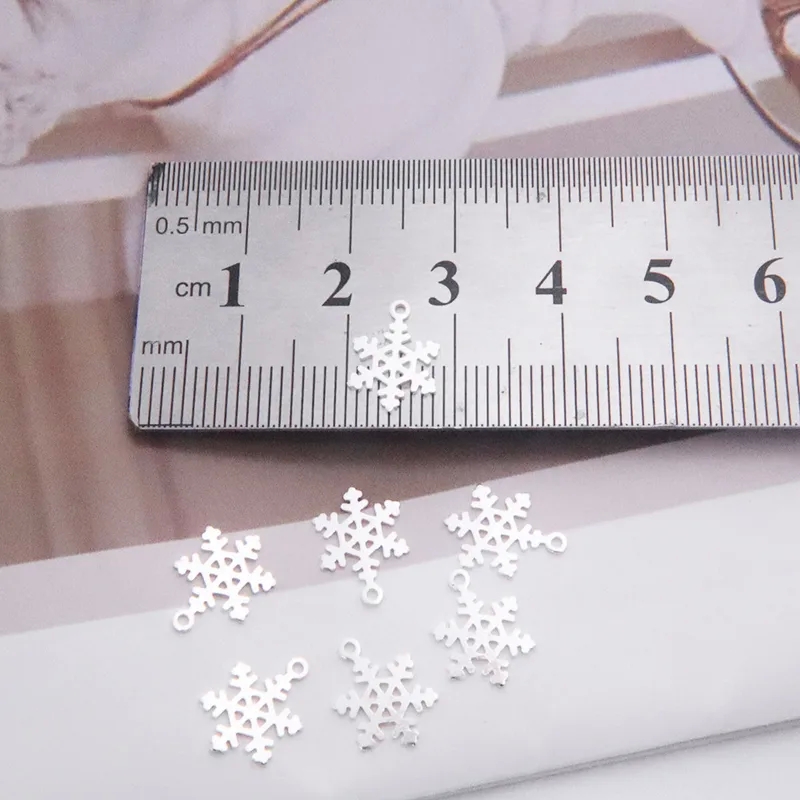jewelry making hardware Exquisite jewelry making parts 925 Sterling Silver Snowflake Pendant – Fine Feminine Jewelry Accessory for Women video resin jewelry making