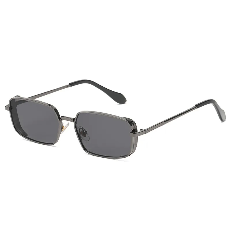 limited stock "Retro Square Metal Frame non-toxic Multicolor Sunglasses – Glamorous Edgy & Casual Style (Limited Stock)" rare