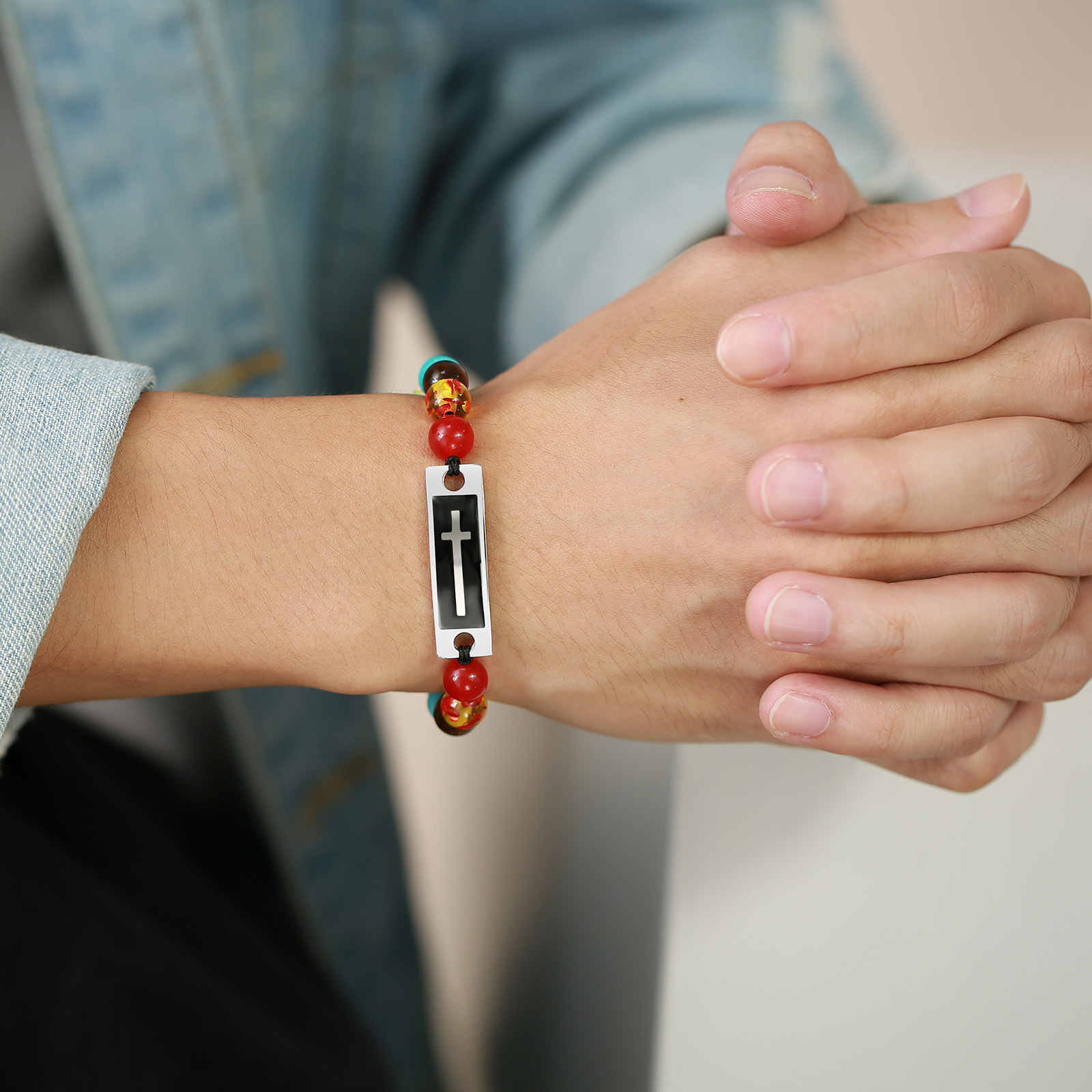 men's jewelry silver 