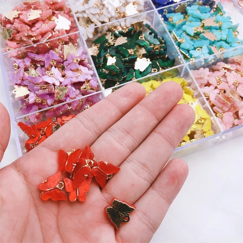 metal jewelry making "Wholesale 30-Pack Heritage-Inspired Non-Toxic best metal for jewelry making Alloy Acrylic Butterfly Pendants – Sophisticated & Discounted" jewelry making programs near me