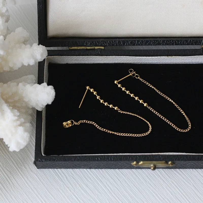 pave fine jewelry "Customizable 304 Stainless Steel 14k gold fine jewelry necklaces 18K Gold Plated Ear Studs | Affordable Luxury | Seasonal Designs" louis vuitton fine jewelry