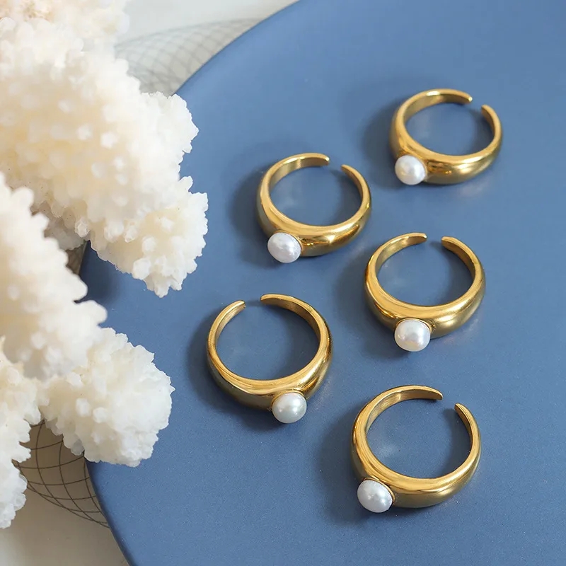 r.h macy & co fine jewelry "Exclusive Offer: Adjustable C-Shape Titanium Steel Pearl Open Ring – Discounted fine jewelry x earrings Party Wear Jewelry" prahir fine jewellery zagreb photos