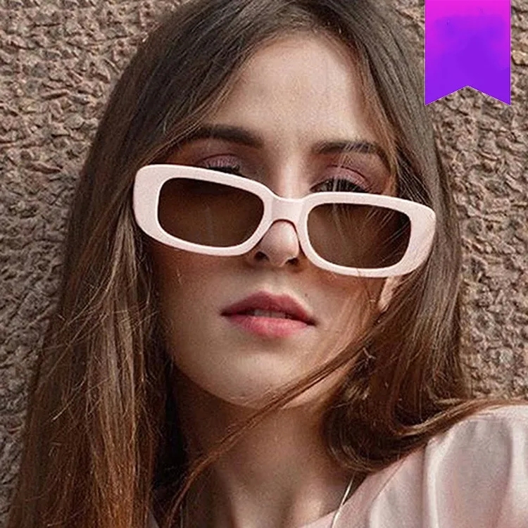 scratch-resistant "Chic Retro stylish Glam Square Frame Sunglasses for Women – Unique Elegant Hip-Hop Style" bold