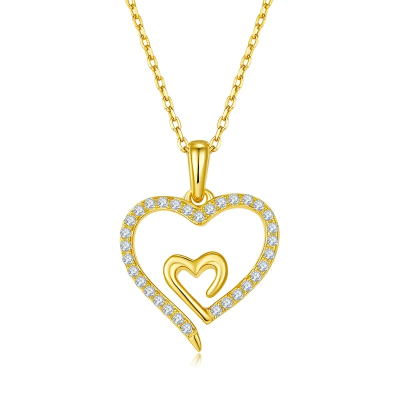 sell high end jewelry near me "Limited Edition Boho-Inspired 925 Sterling Silver high end jewelry trends 2024 Moissanite Heart Pendant Necklace – Timeless Masculine Glam" high-end jewelry stores toronto