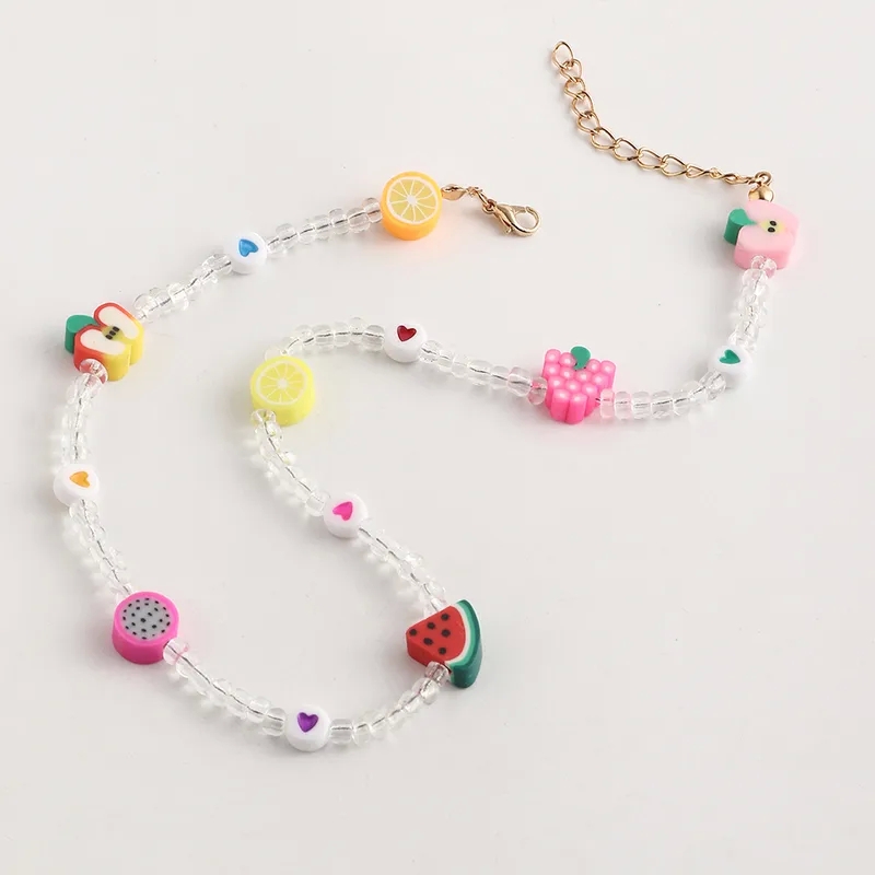 what is the difference between fashion jewelry and costume jewelry "Exclusive Adjustable Handcrafted Fruit Miyuki Bead Necklace for fashion jewelry under 5 dollars Kids – Wholesale Daily Wear Jewelry" fashion jewelry italy