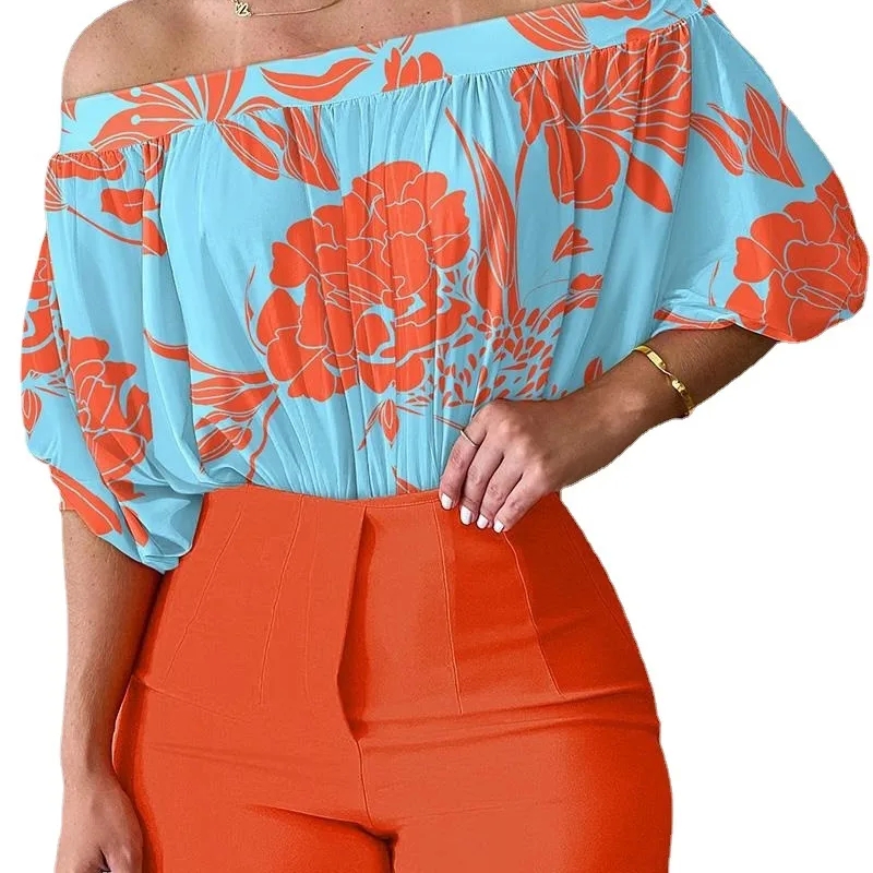 women's dresses 00 Rustic Refined Women's Casual Stripe Floral Polyester Shorts Set – Sleek & venus women's clothing Stylish 883 police women's clothing