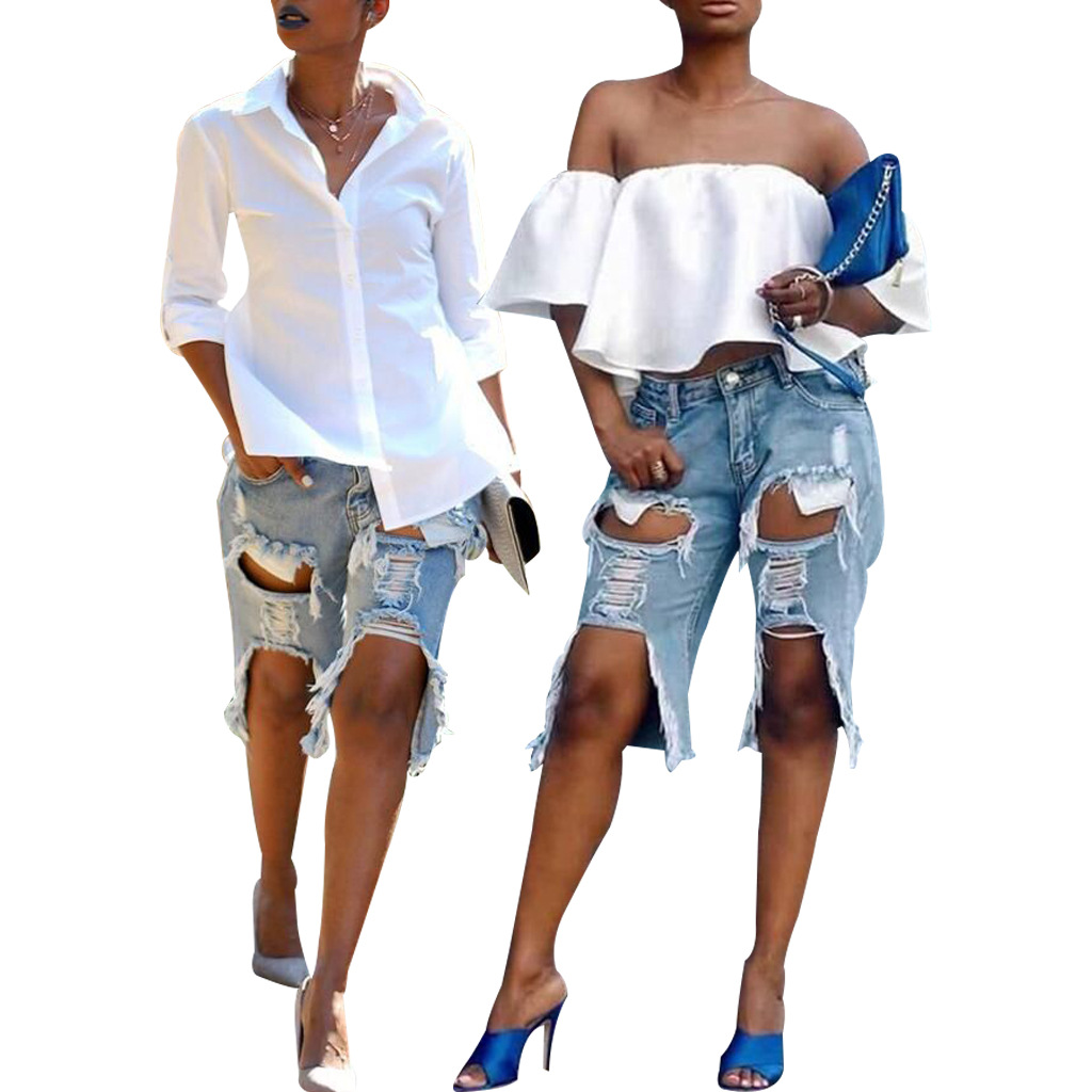 yorkdale women's clothing stores Wholesale Women's Quick-Dry Sophisticated Knee-Length Straight Jeans with Polished women's clothing at costco Finish for Daily Formal Wear 1930s women's clothing