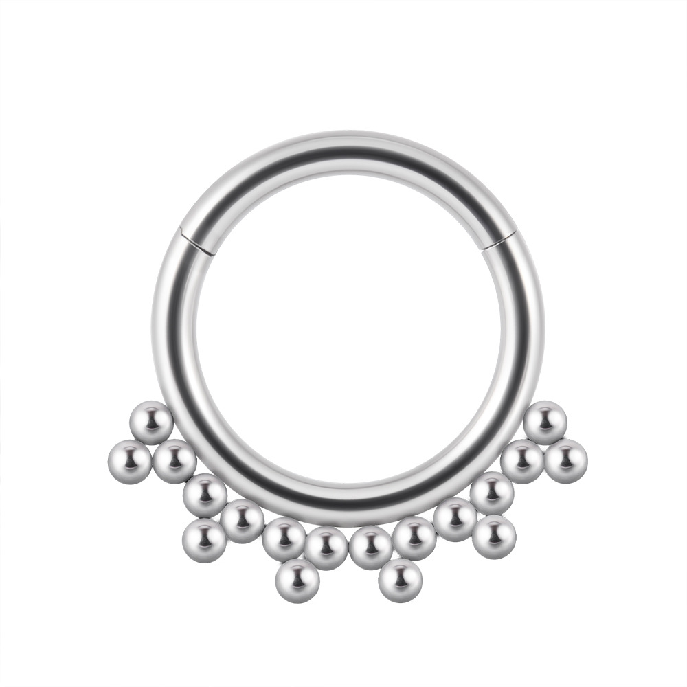 fine jewelry tools Vintage Minimalist 304 Stainless Steel Rhinestone Nose Rings & Studs - fine jewelry women Retro Hip-Hop Multifunctional Zircon Jewelry affordable fine jewelry