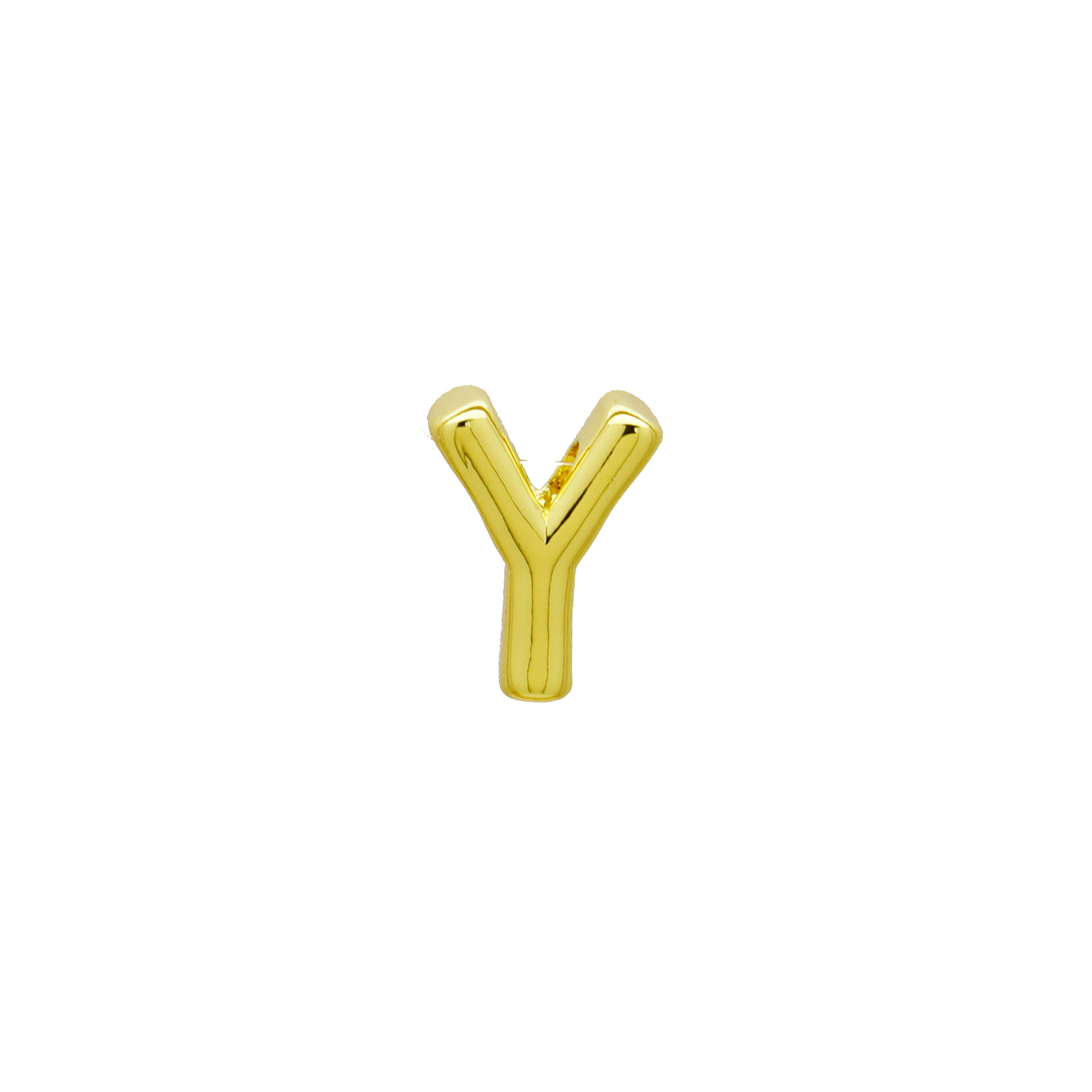 jewelry chain for jewelry making Exclusive Sustainable 10*13mm Polished Copper 18K Gold jewelry making new york Plated Letter Pendant - Wholesale 1 Piece 8mm pink beads for jewelry making