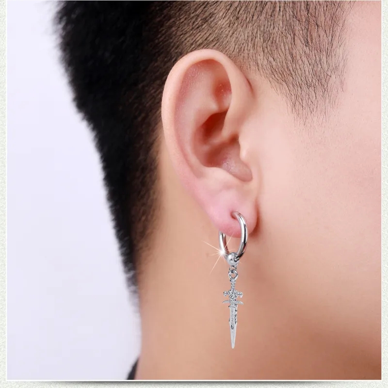 men's jewelry sale "Exclusive Tribal Geometric Stainless Steel Earrings – men's jewelry for valentine's day Wholesale Best Sellers" mens jewellery john lewis